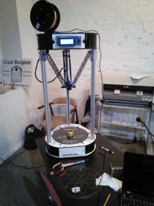 Rostock Max V3 we built at the makerspace.