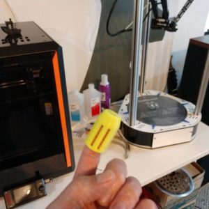 3D printed finger protector